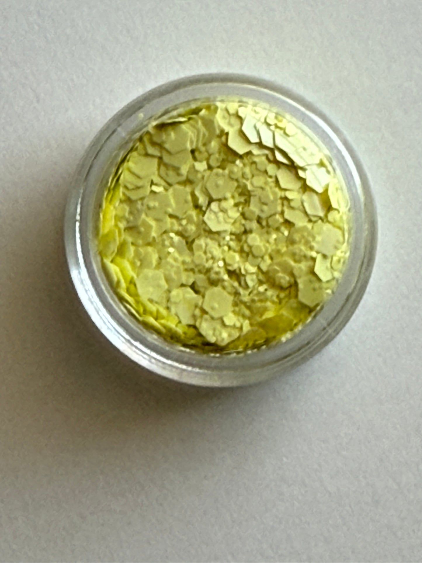 Chunky Glitter Matte - Canary