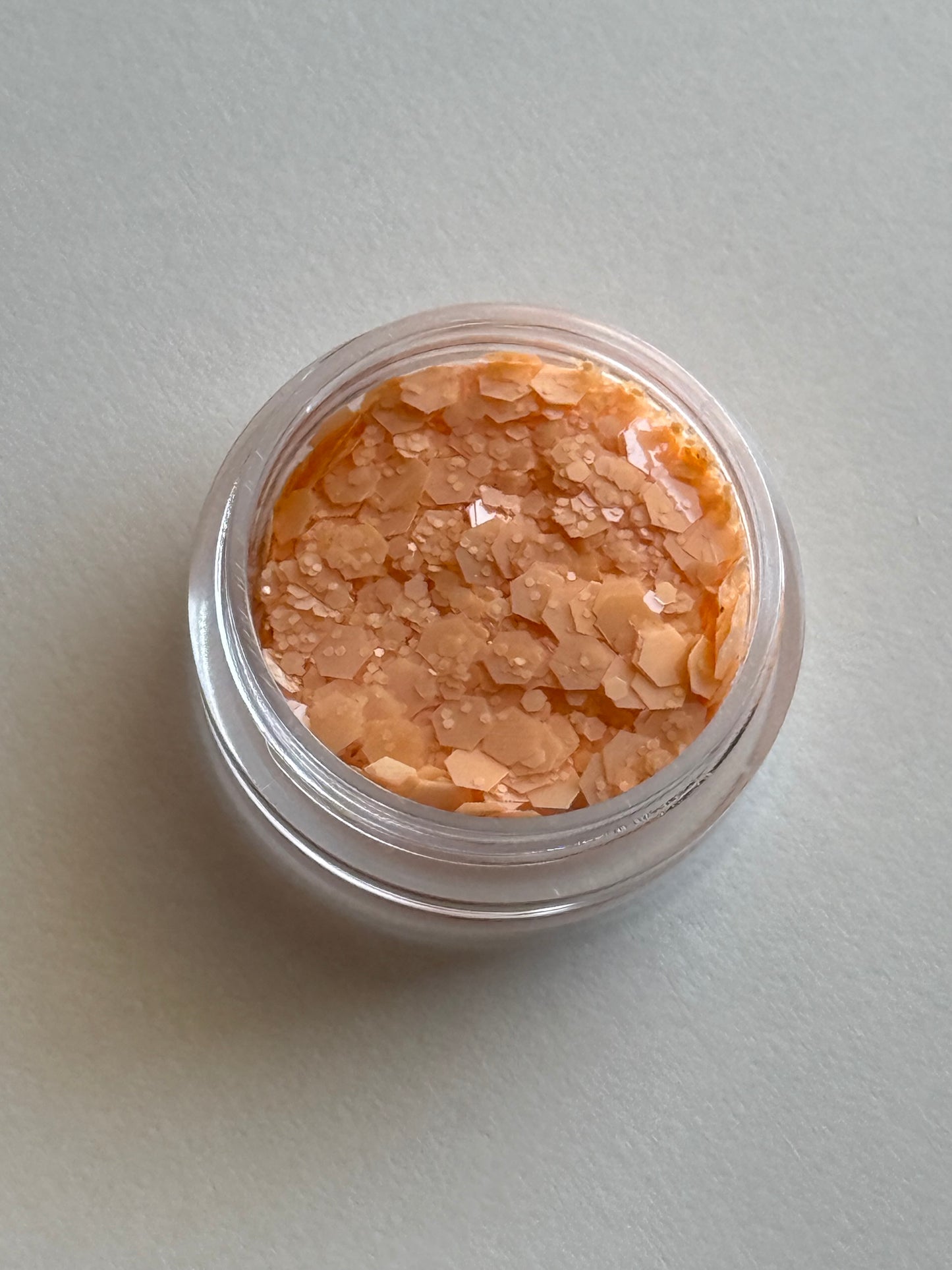 Chunky Glitter Matte -Tangarine