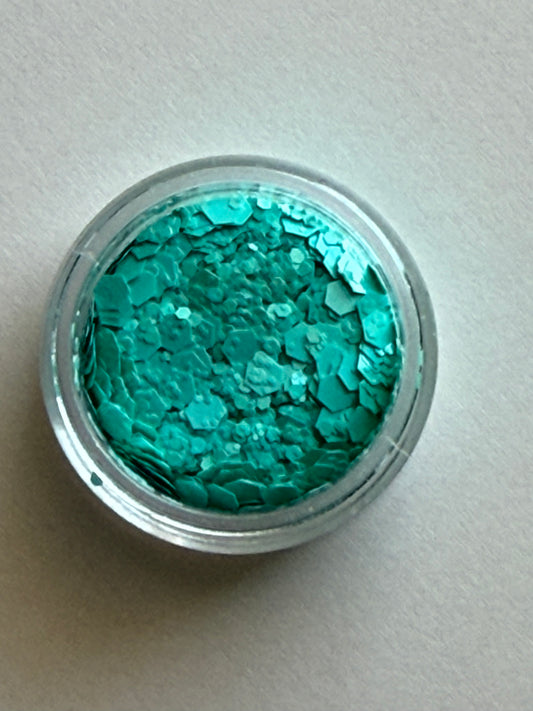 Chunky Glitter Matte -Sea Green