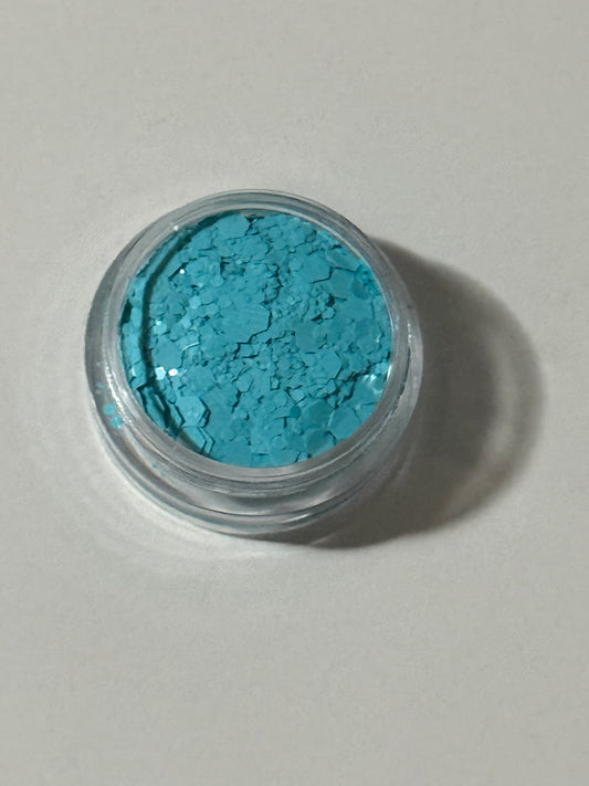 Chunky Glitter Matte - Dove Blue