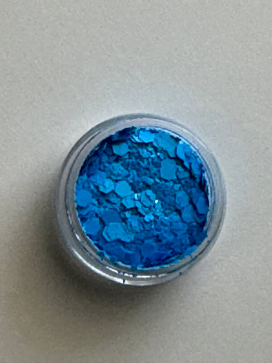 Chunky Glitter Matte -True Blue