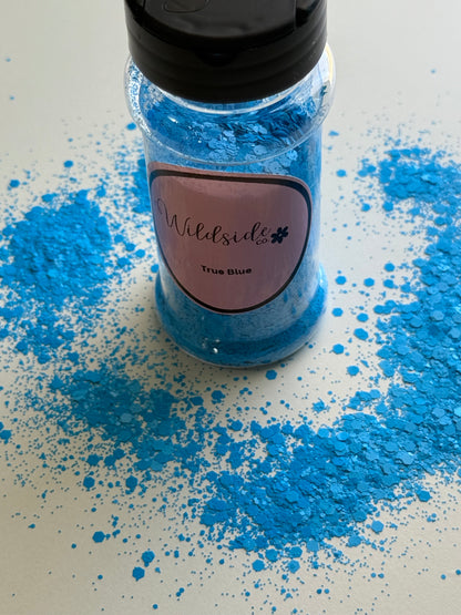 Chunky Glitter Matte -True Blue