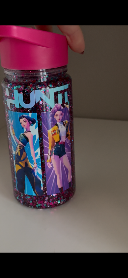 Pre-made Blue/purple K-pop 10oz snow globe