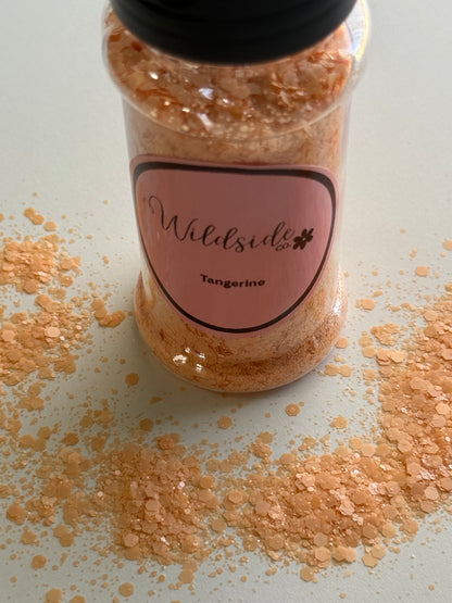Chunky Glitter Matte -Tangarine